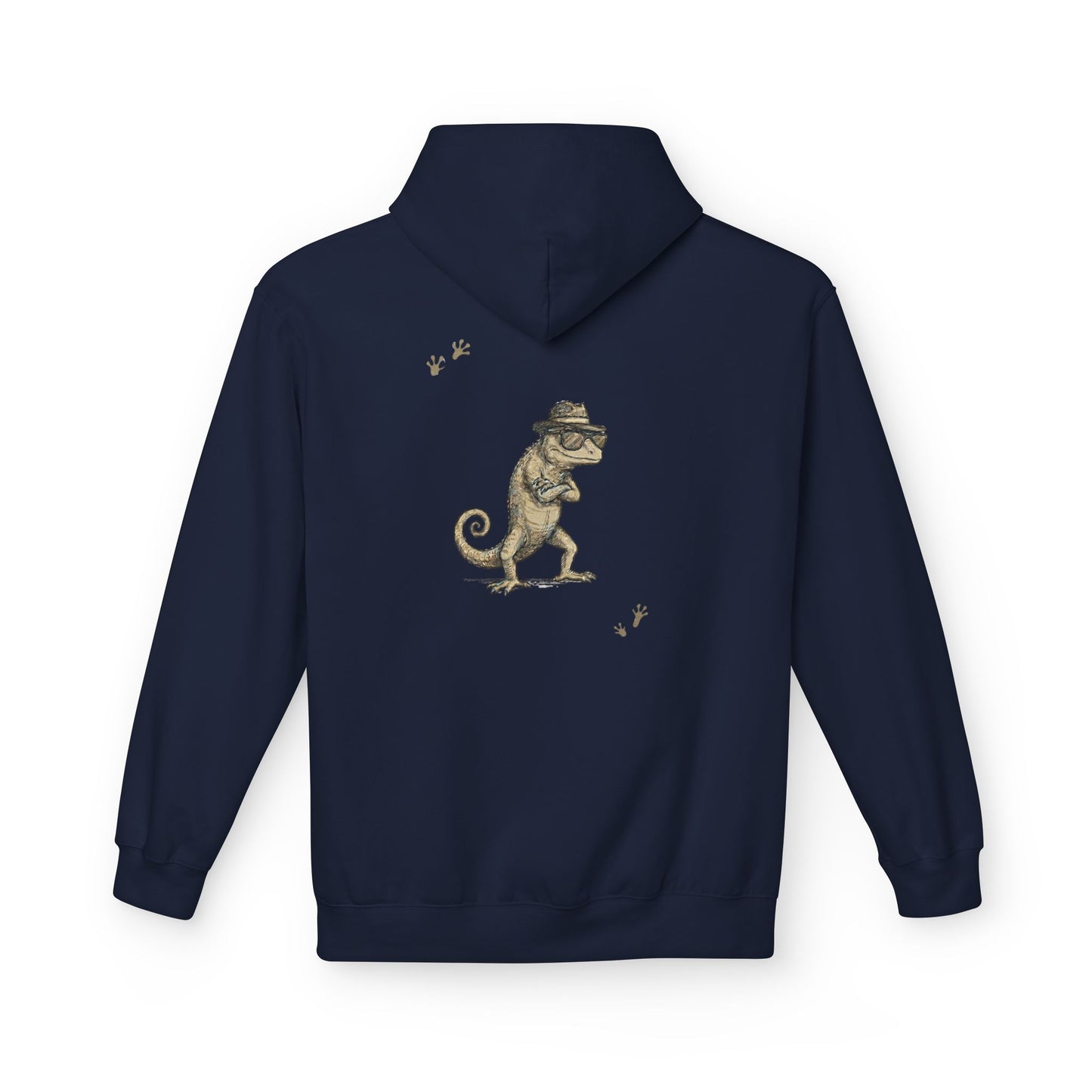Sneaky Lizard & Sons Vintage Hoodie | Vintage Retro Lizard Fleece