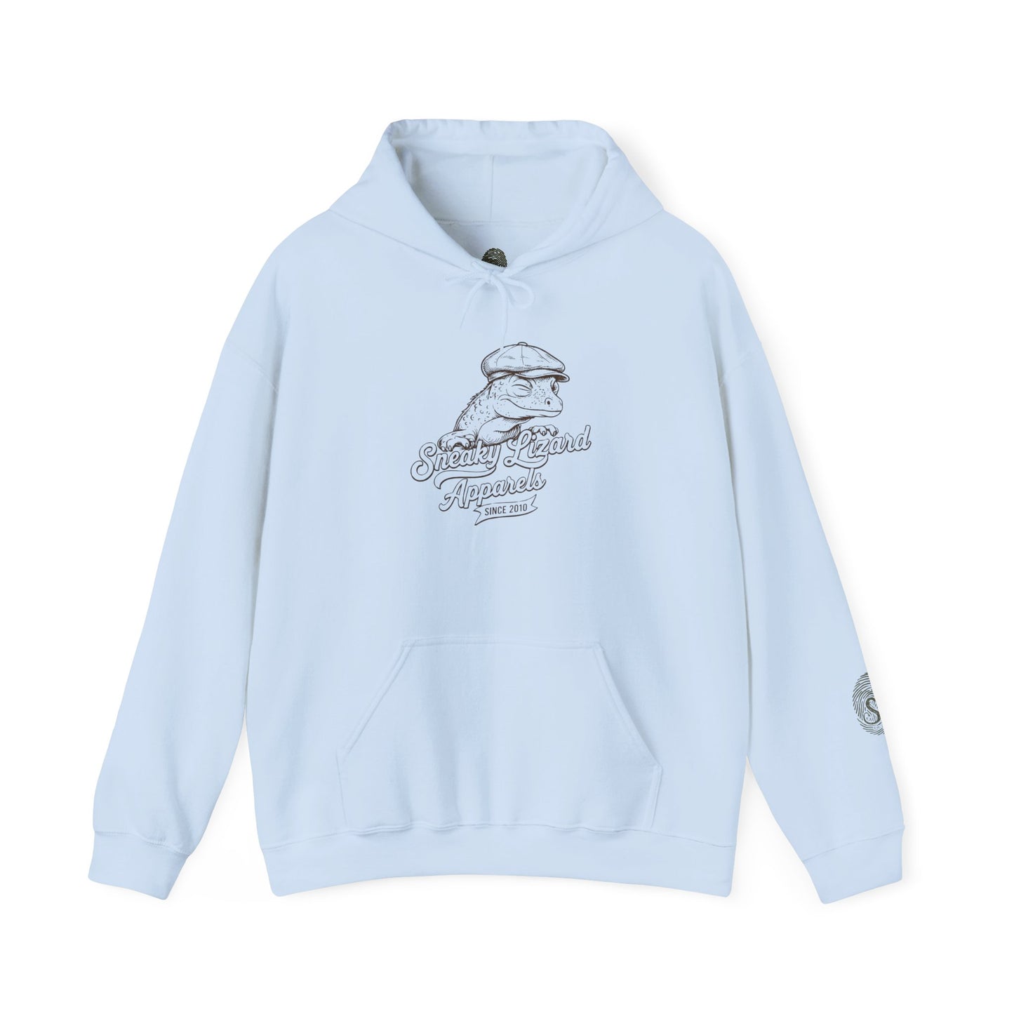 Sneaky Lizard Apparels Vintage Heritage Hoodie | Premium Graphic Fleece