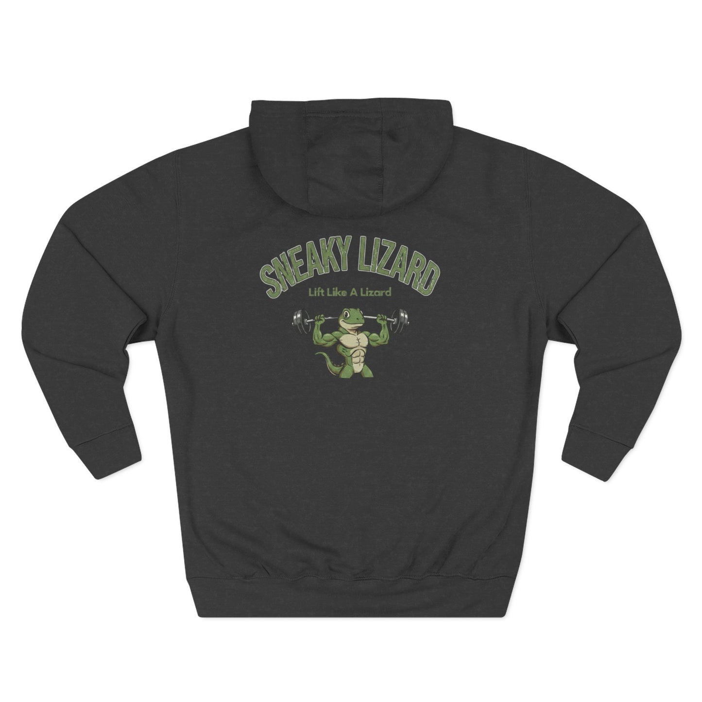 Sneaky Lizard Vintage Hoodie | The Lift Like a Lizard Edition