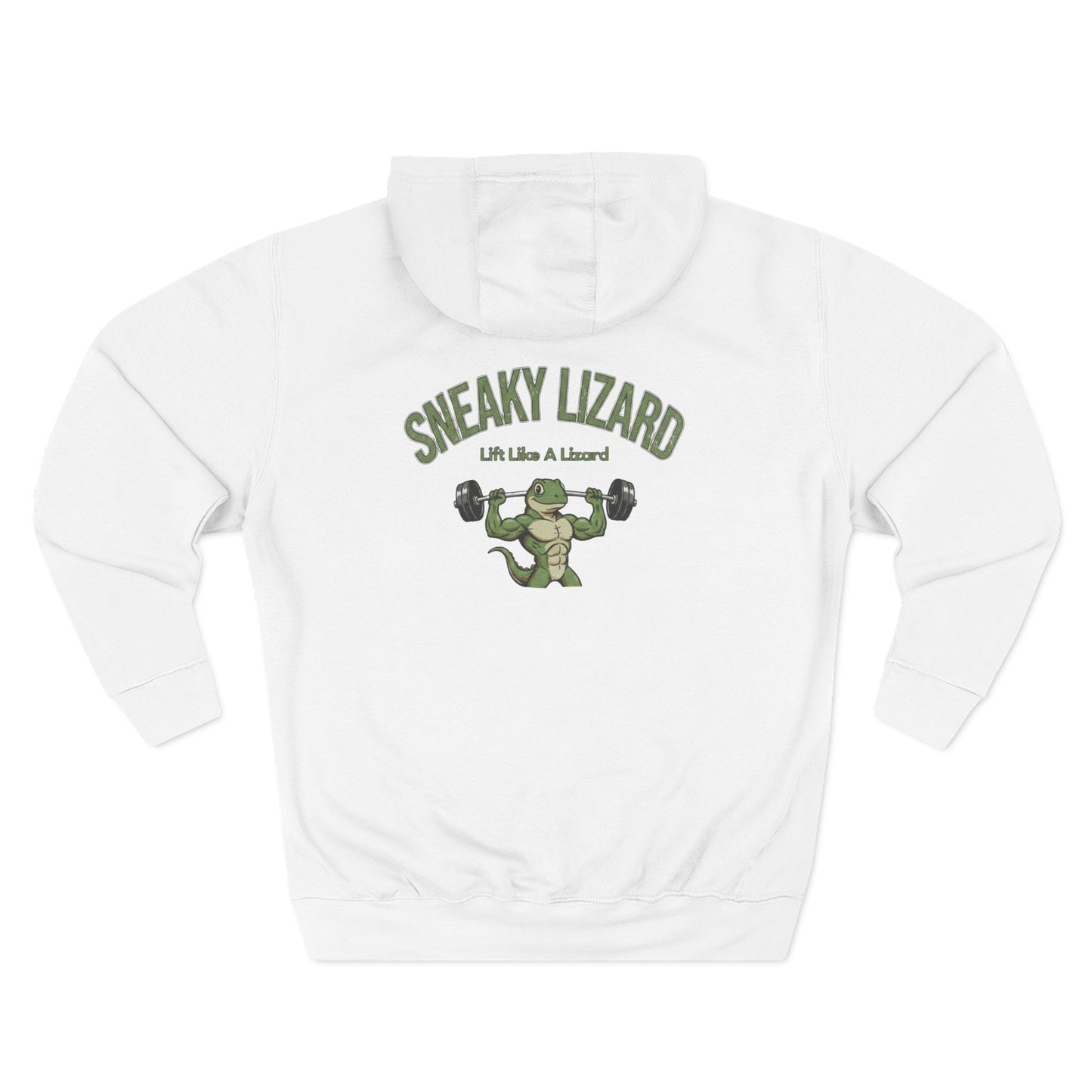 Sneaky Lizard Vintage Hoodie | The Lift Like a Lizard Edition