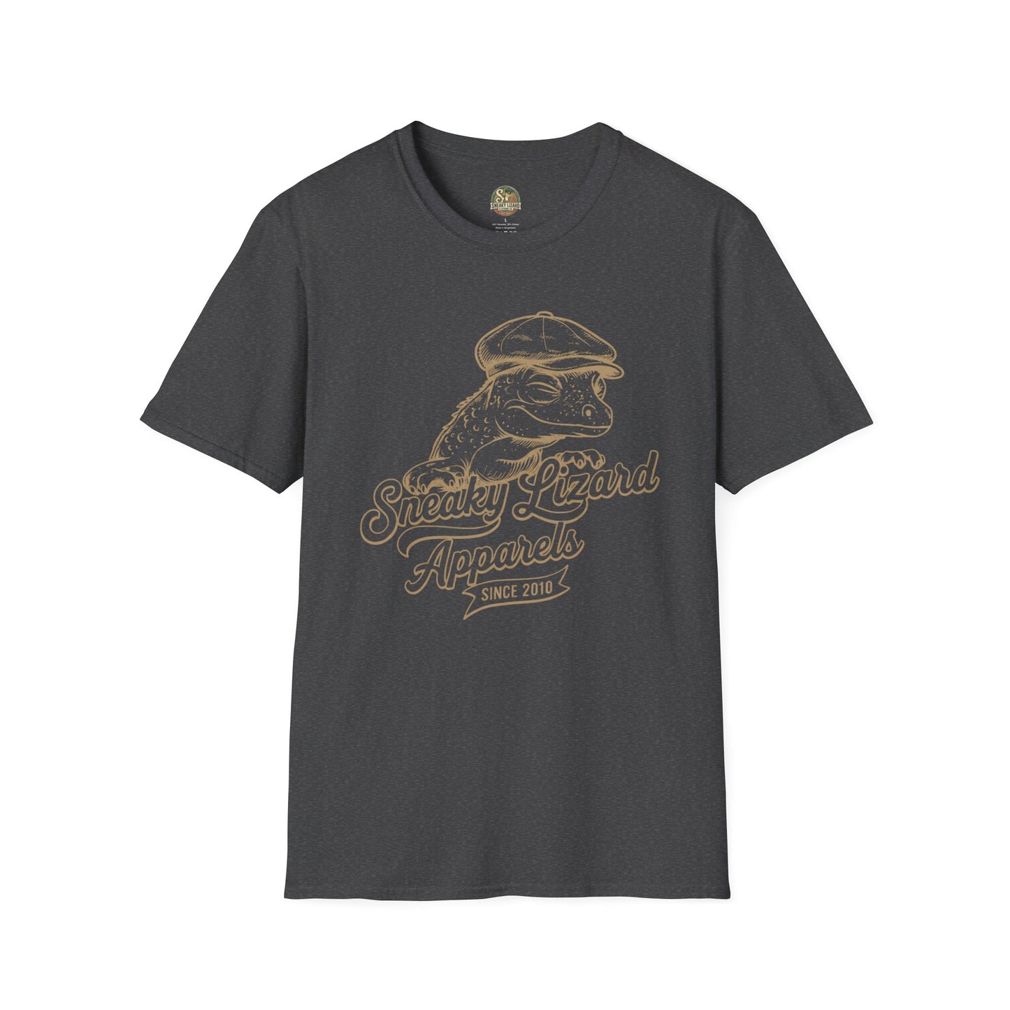 Sneaky Lizard Peaky Edition T-shirt | Vintage Graphic Apparels T-Shirt