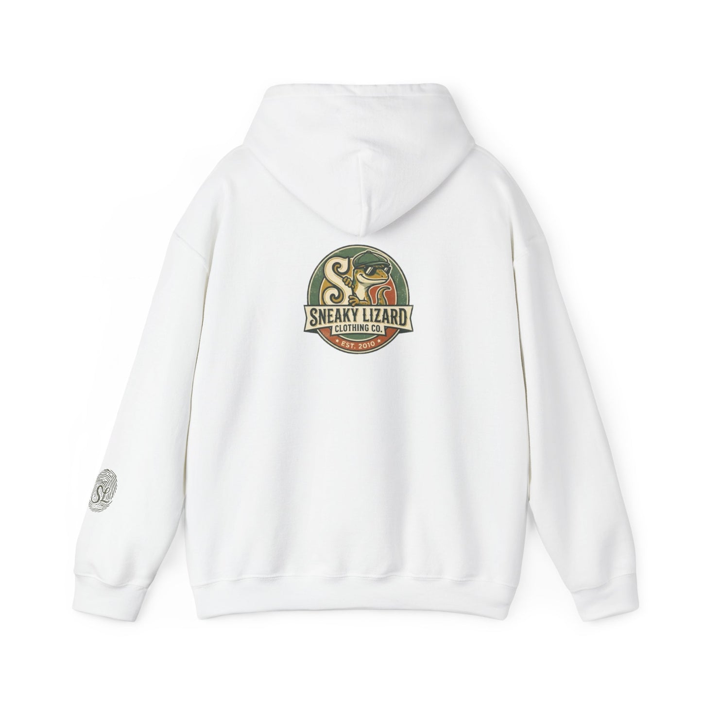 Sneaky Lizard Apparels Vintage Heritage Hoodie | Premium Graphic Fleece
