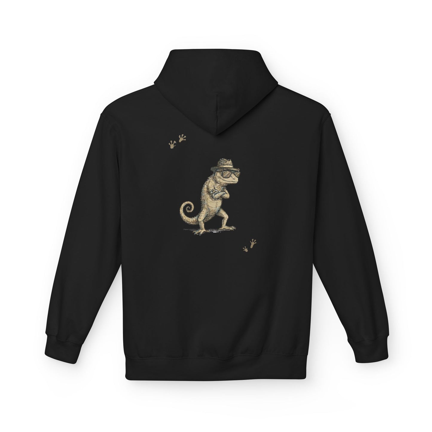 Sneaky Lizard & Sons Vintage Hoodie | Vintage Retro Lizard Fleece