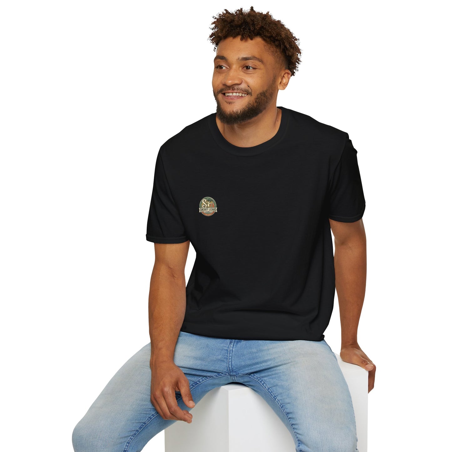 Sneaky Lizard Active T-Shirt — "Lift Like A Lizard" Gym Tee