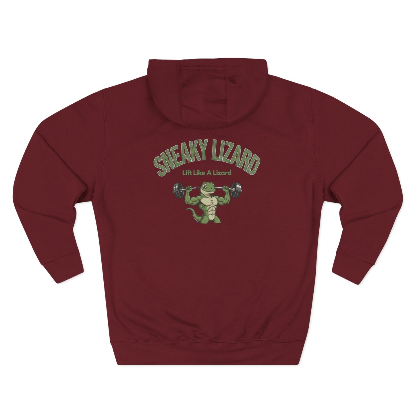 Sneaky Lizard Vintage Hoodie | The Lift Like a Lizard Edition