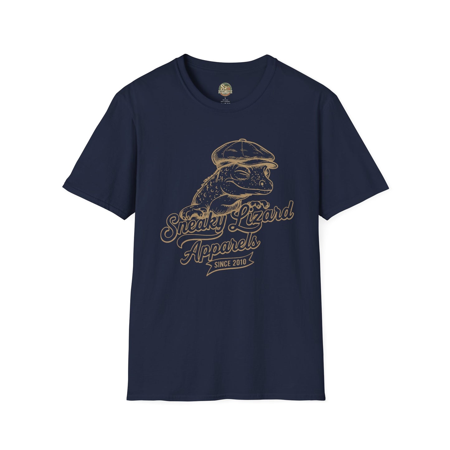 Sneaky Lizard Peaky Edition T-shirt | Vintage Graphic Apparels T-Shirt