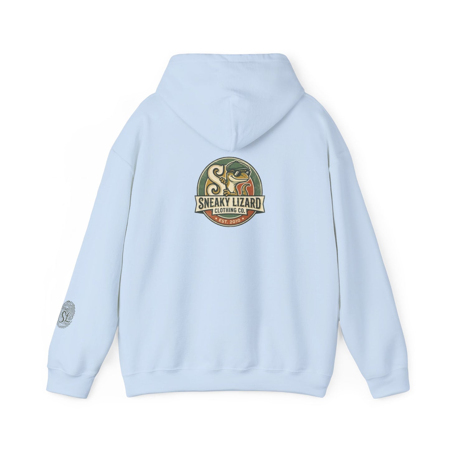 Sneaky Lizard Apparels Vintage Heritage Hoodie | Premium Graphic Fleece
