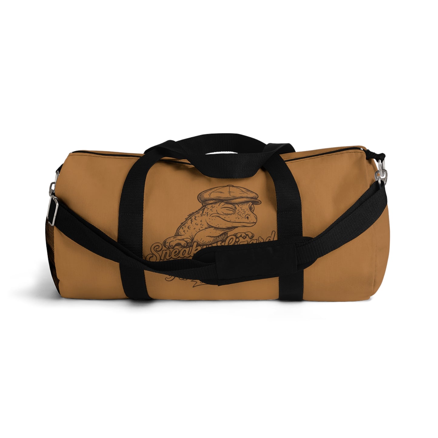 Sneaky Lizard Vintage Duffel Bag – Premium Travel & Gym Gear