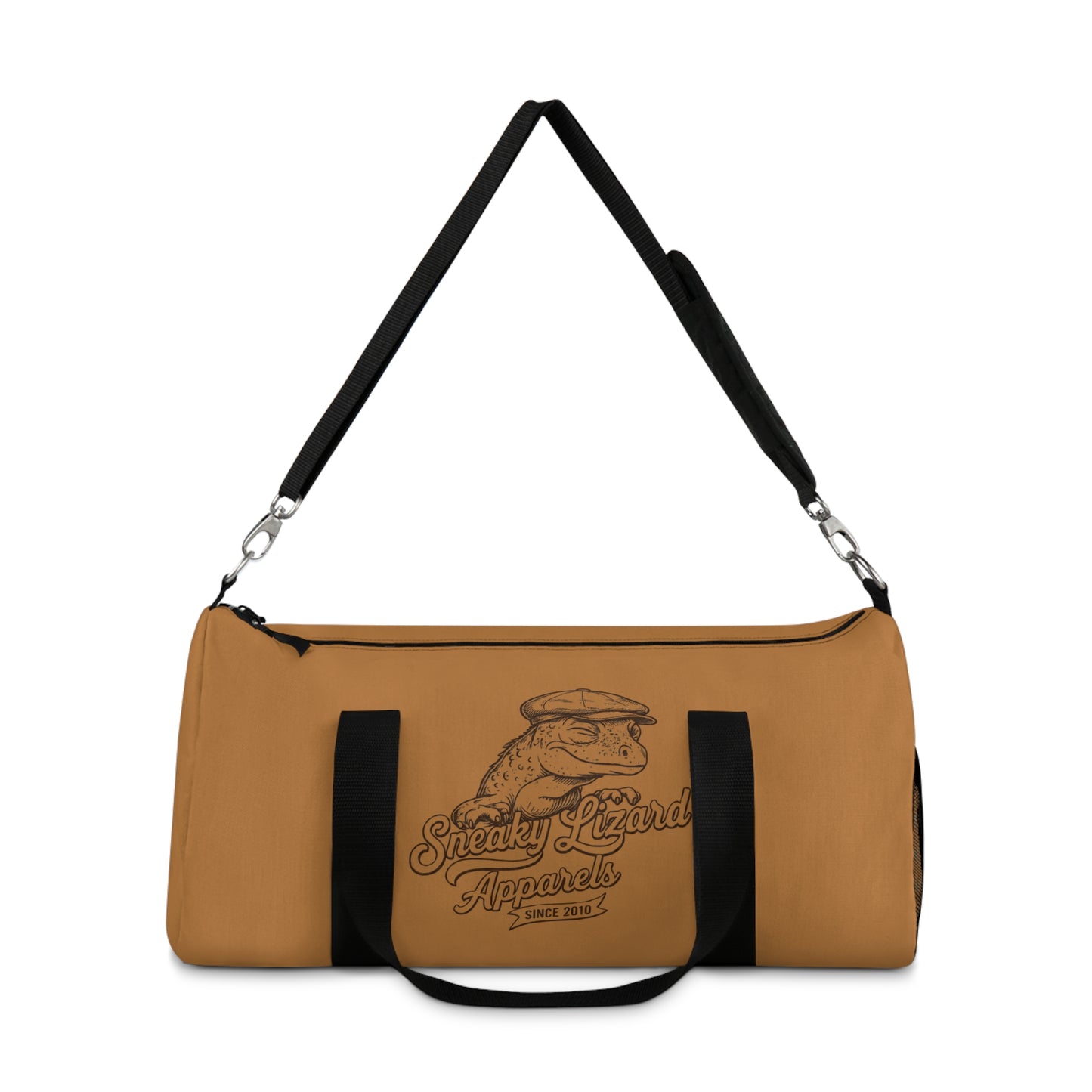 Sneaky Lizard Vintage Duffel Bag – Premium Travel & Gym Gear