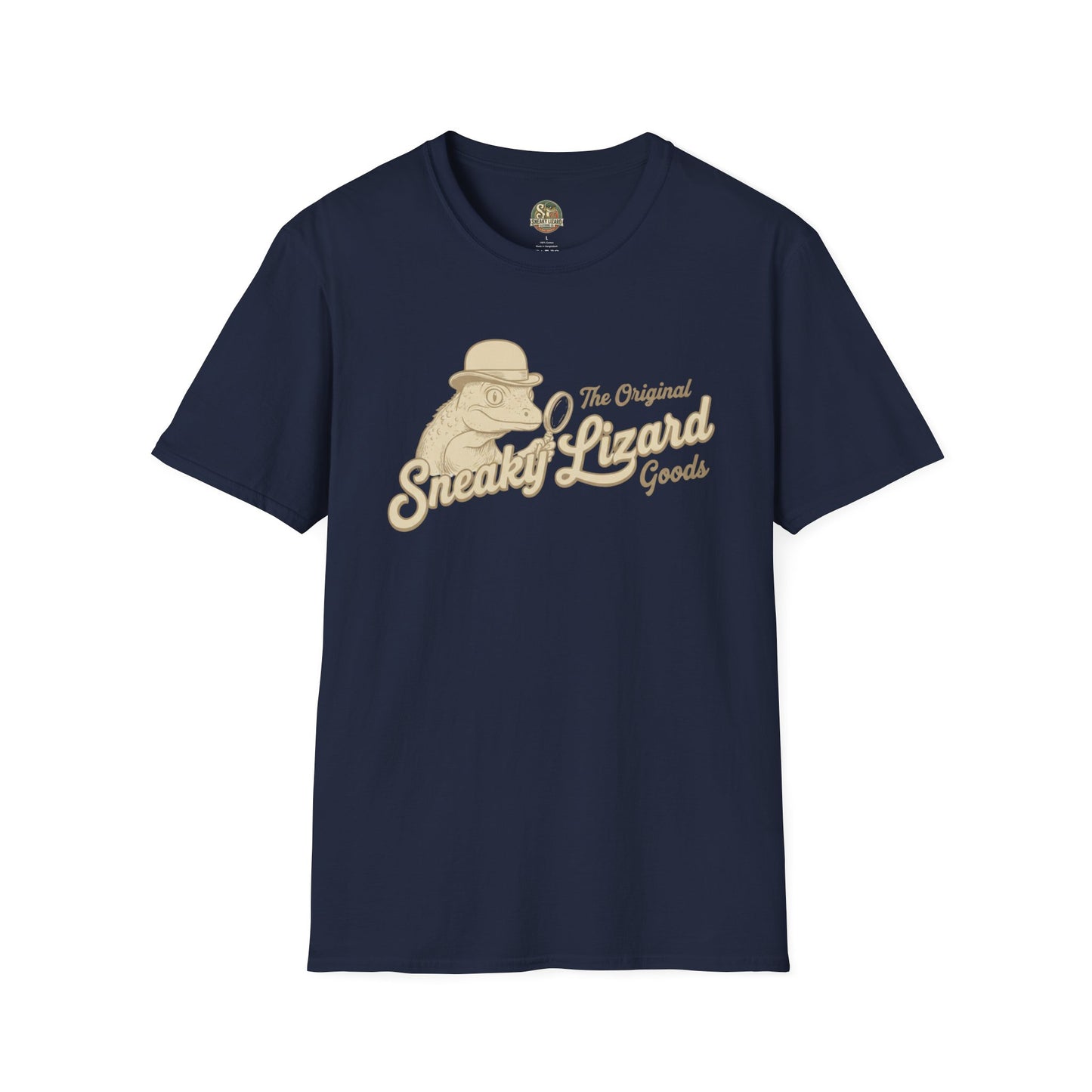 Sneaky Lizard Co. Original Goods T-shirt | Vintage Heritage Graphic T-Shirt